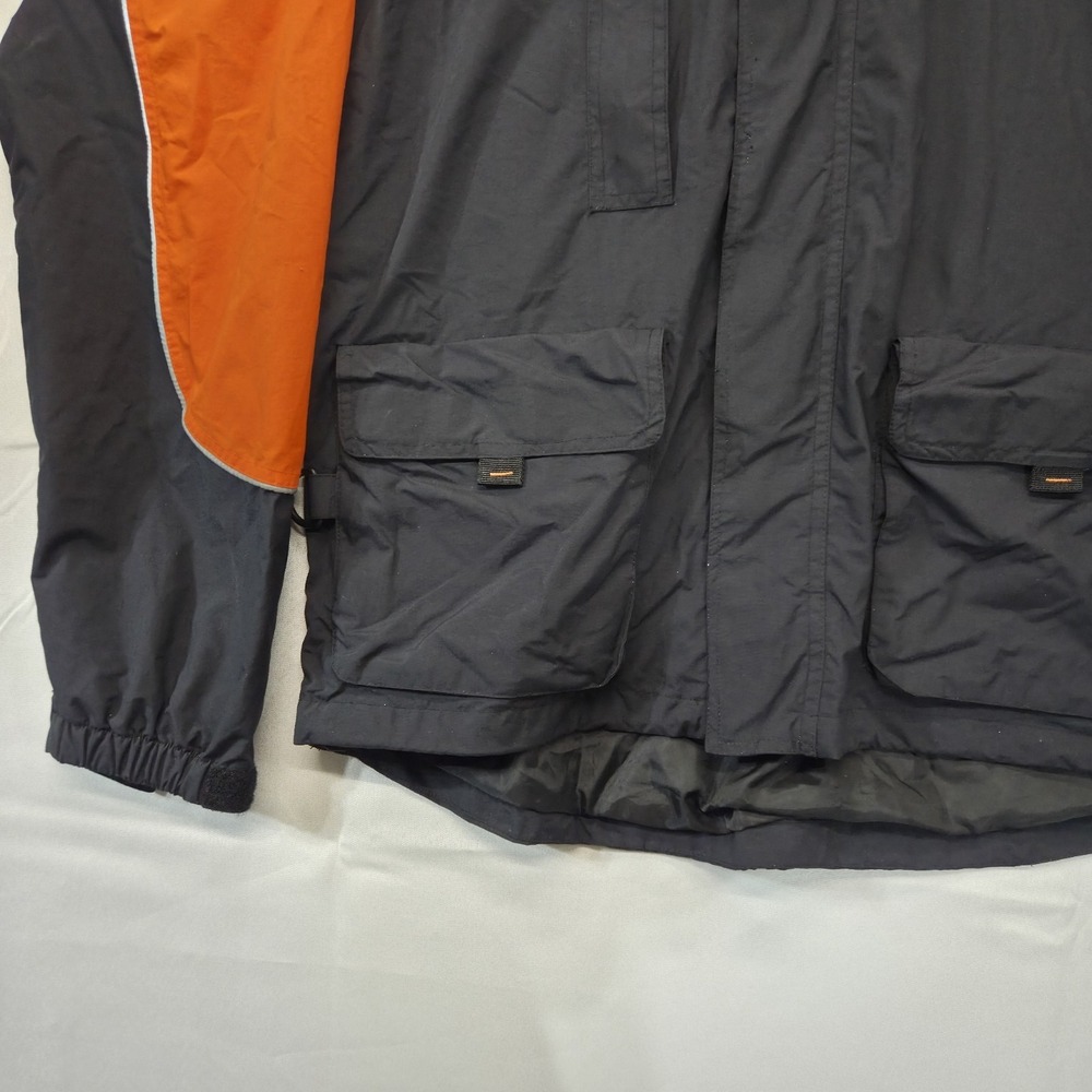Mens Harley Davidson Rain Jacket With Hood An American Legend Size Medium - Picture 7 of 16